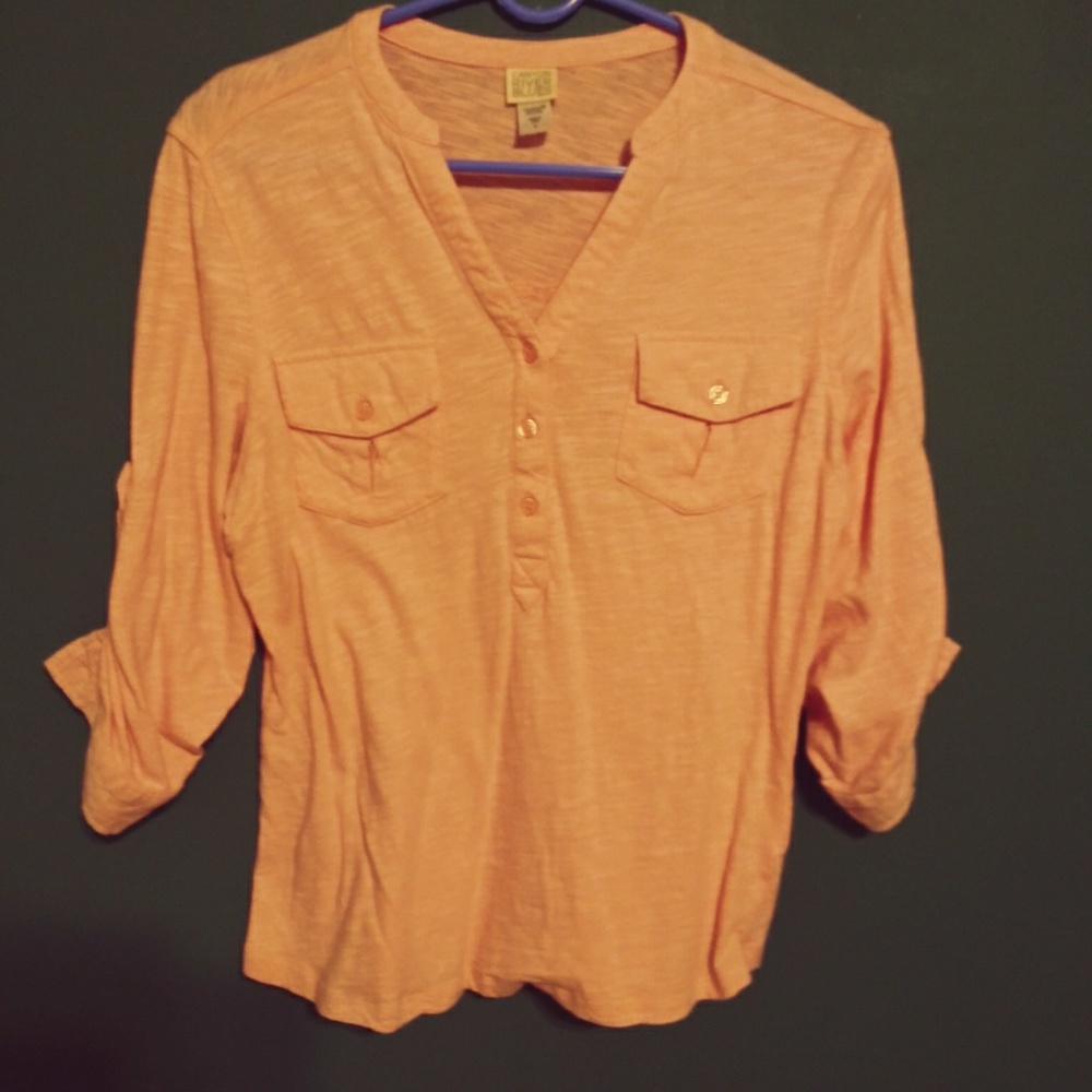 Size small cotton 3/4 length shirt